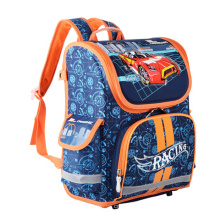 Light weight Kids Car Printed Children EVA Hard Shell School Bag for Boys